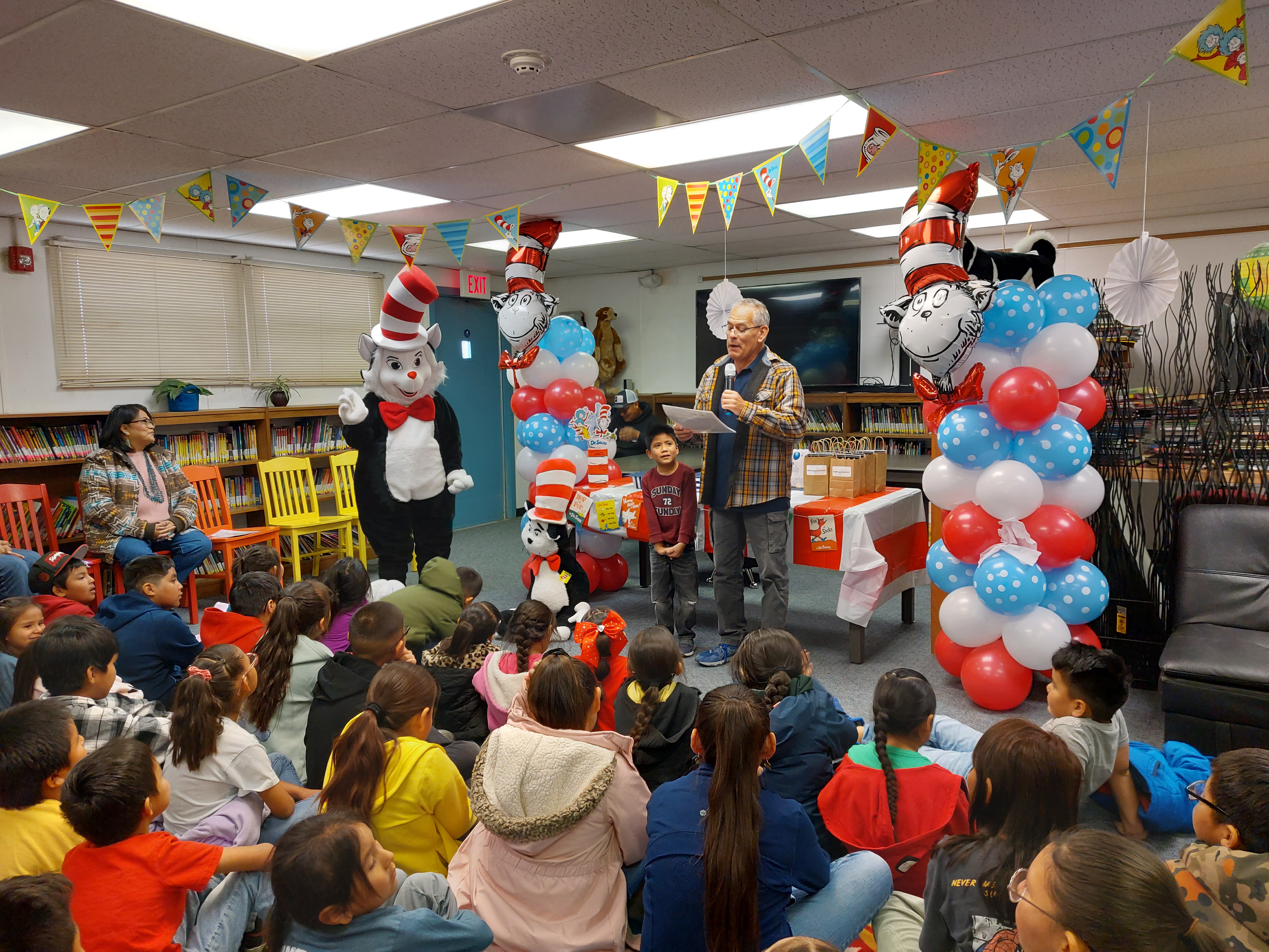 Dr. Suess Student of the Month Celebration