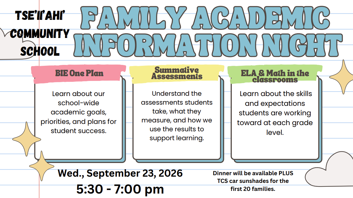 Family Academic Information Night